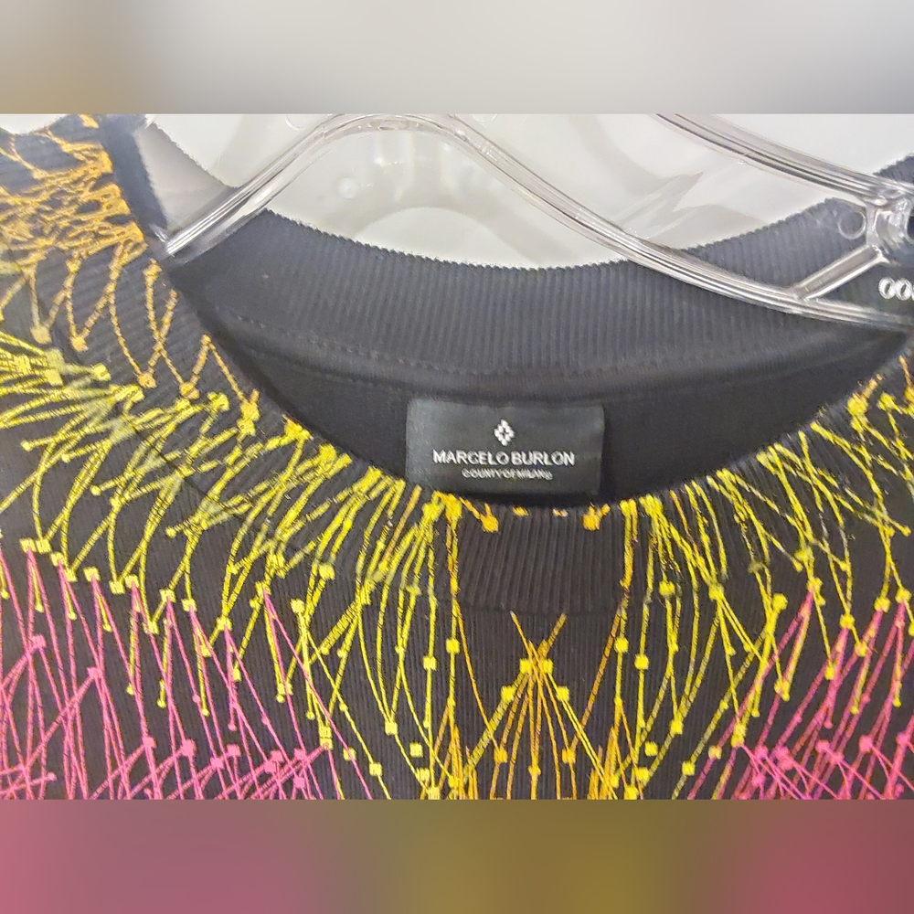 Marcelo Burlon Black Crewneck Sweatshirt XS - Picture 6 of 14
